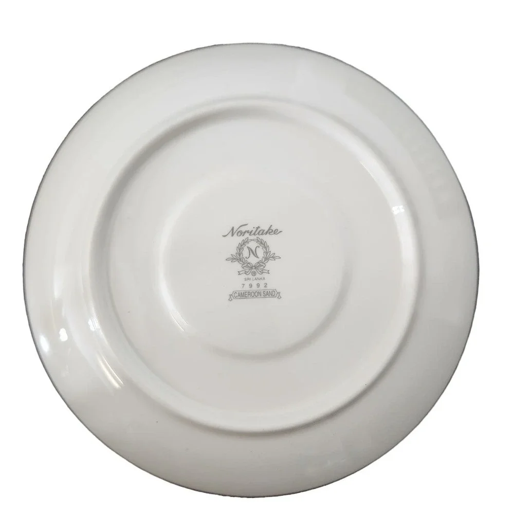 Tea‎ Cup & Saucer Set Cameroon Sand By Noritake Porcelain Dinnerware
